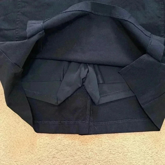 ❤ S.C.& Co. Navy Blue Pull On Skort Size 6 Stretch Woven Skirt lined with Shorts - Picture 7 of 15
